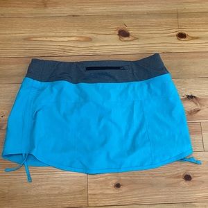 Nike Dri-fit blue running skirt medium